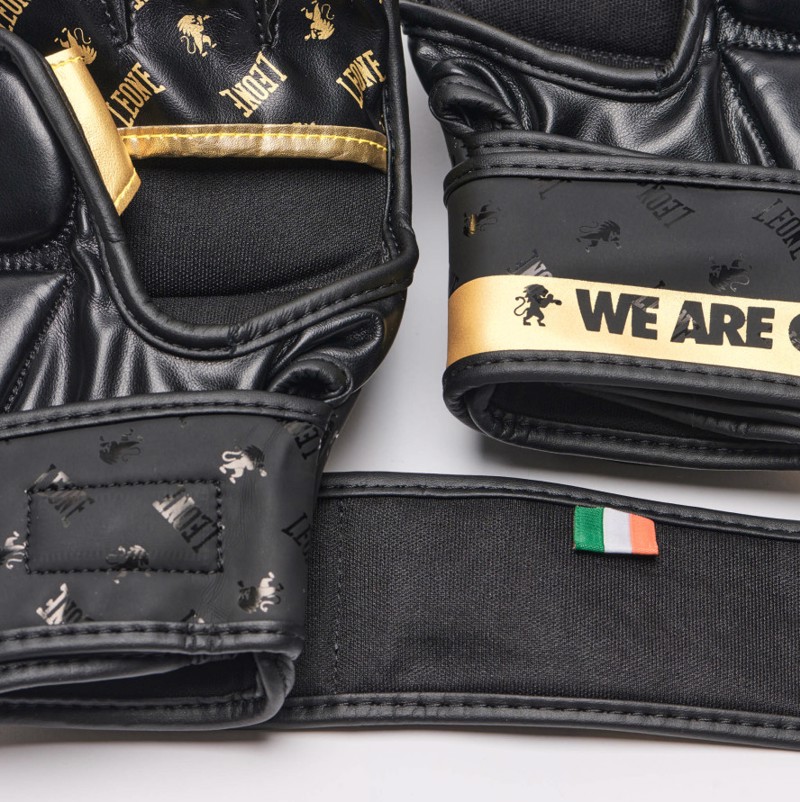 LEONE MMA GLOVES DNA- black